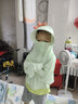 瑜品佳 兒童防太陽(yáng)曬衣服2026新款女童戶(hù)外冰絲斗篷男童外套寶寶夏季薄 綠色立體恐龍（云感紗） 130 100-130cm 曬單實(shí)拍圖