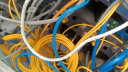 山泽(SAMZHE)超五类网线 CAT5e类高速千兆网线 5米 工程/宽带电脑家用连接跳线 成品网线 黄色 YL-505 实拍图