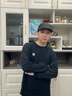 蘇木佰（SOMUBAY）老人帽子男夏季爸爸前進(jìn)帽春夏薄款老頭鴨舌帽中老年人貝雷帽父親 黑色 均碼(55-60cm) 曬單實(shí)拍圖