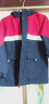 水孩儿（SOUHAIT）童装男童女加绒厚外套冬新款儿童中大童摇粒绒厚风衣上衣 藏蓝-2 150 实拍图