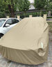御山河馬自達3昂克賽拉CX5/CX4/CX30車(chē)衣車(chē)罩防曬防雨隔熱6汽車(chē)全罩防塵馬自達3昂克賽拉*卡其牛津布車(chē)衣加絨加厚升級款+收納袋 曬單實(shí)拍圖