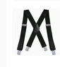 御帆成人男士背帶夾彈性松緊男式背帶X型男士西褲吊褲帶 3.5X型大夾子-黑色 均碼 曬單實(shí)拍圖