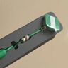 BUTTONS drip入耳式無線高端磁吸掛脖耳機(jī)藍(lán)牙運(yùn)動(dòng)配飾耳機(jī)頸掛 黑眼豆豆高端時(shí)尚潮流耳機(jī) 禮物 綠色 曬單實(shí)拍圖