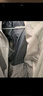 卡賓男裝 90鴨絨羽絨服2024秋冬新款老花滿印面包服寬松潮流外套H 杏色15 2XL /185/54 曬單實拍圖