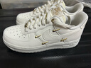 耐克（NIKE） 女鞋Air Force 1 Low Mini Gold白金空軍一號(hào)板鞋運(yùn)動(dòng)鞋休閑鞋 FV3654-111 35.5 曬單實(shí)拍圖