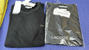 LACOSTE法國鱷魚情侶款純色休閑簡約百搭日常圓領(lǐng)短袖T恤|TH0546 031/黑色 M 3 /170 曬單實(shí)拍圖