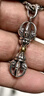 品飾匠S925銀轉(zhuǎn)運(yùn)金剛杵吊墜男 小眾設(shè)計(jì)個(gè)性潮流復(fù)古項(xiàng)鏈飾品掛件 金剛杵吊墜(單吊墜) 曬單實(shí)拍圖
