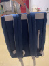 Mr.ace Homme双肩包女韩版百搭学生书包大容量电脑包旅行背包男 白拼黛蓝色 晒单实拍图