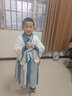勤思路漢服男童國學(xué)服中國風(fēng)古裝書(shū)童服裝三字經(jīng)弟子規兒童演出服小學(xué)生 如意拼接廣袖男款 建議身高120cm 曬單實(shí)拍圖