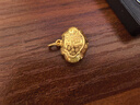 老廟黃金吊墜寶寶滿月金飾品平安百福小鎖包周歲禮物復(fù)購補(bǔ)貼 曬單實(shí)拍圖