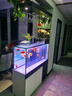 新概念（NEW CONCEPT AQUARIUM）魚(yú)缸客廳沙發(fā)隔斷帶柜子一體辦公室生態(tài)智能懶人養魚(yú)包安裝水族箱 1米免清洗帶智能 曬單實(shí)拍圖