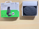 貝爾金（BELKIN）蘋果無線充電器 Qi2認(rèn)證磁吸無線快充 便攜可折疊 iPhone15W快充 兼容MsgSafe 面板式WIA008套裝黑 曬單實(shí)拍圖