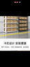 七序貨架置物架倉儲家用倉庫多層展示架中型角鋼貨架地下室儲物架 五層160cm【默認白色】 長(cháng)110寬50cm 曬單實(shí)拍圖
