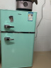 惠康（HICON)冰箱小型家用单人宿舍冷藏冷冻双开门电冰箱二人租房小冰柜彩色复古小冰箱 薄荷绿 BCD-91M 晒单实拍图