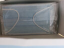 海氏海诺领多 一次性医用外科口罩 无菌防尘防花粉儿童尺寸口罩独立包装蓝色50只 实拍图