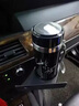 新款紫砂內(nèi)膽保溫杯紫砂內(nèi)膽磁化杯養(yǎng)生杯帶繩帶茶濾便攜喝茶杯 黑色磁化 400ml 曬單實(shí)拍圖