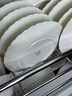 NARUMI/鳴海 Silky White 中餐套組/碗盤組合裝/鍋盤組合裝 套裝 96904-52719/8人份中餐組合 40頭 曬單實(shí)拍圖