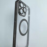 韻寧 適用iPhone16promax手機(jī)殼新款蘋果15手機(jī)保護(hù)殼超薄透明磁吸全包防摔鏡頭膜一體防塵網(wǎng)硬殼輕奢 【磁吸石墨黑+鏡頭膜+防塵網(wǎng)】全包 iPhone15Pro 曬單實(shí)拍圖