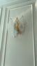 皇利萊后現代客廳壁燈2025新款法式輕奢背景墻裝飾燈溫馨浪漫臥室床頭燈 3頭 法式輕奢壁燈D300*H385mm 曬單實(shí)拍圖