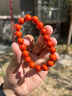 紀梵蒂 GEFIODEY七夕情人節南紅瑪瑙手串女生肖蛇本命年南紅瑪瑙手鏈生日禮物 【柿子紅】南紅瑪瑙-8mm 曬單實(shí)拍圖