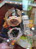 Mtin 冰韌樹脂手表帶表殼適用于卡西歐Casio g-shock GMA-s110 DW5600 6900 GA110 700 2100 BA110 GMA透明玫瑰金字 曬單實拍圖