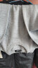 真维斯（JEANSWEST）毛衣男秋冬季休闲内搭打底针织衫男士厚款保暖毛绒线衣男装上衣服 圆领 深灰 纯色 L 实拍图