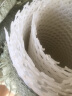 九千谷 阳台防护网塑料 垫板网耐晒隐形防漏隔断护栏网防撞防坠网白色0.8孔1.2米宽3米长7406 实拍图