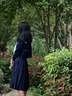 神北JK 紺三本正統(tǒng)水手服jk制服套裝基礎(chǔ)款學(xué)院風(fēng)校供中間春夏 紺色三本長(zhǎng)袖+中裙+領(lǐng)巾 M 曬單實(shí)拍圖