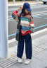 G.DUCKKIDS小黃鴨童裝親子裝毛衣秋冬套裝一家三四口針織衫母子女裝全家福裝 五彩斑斕加絨衛(wèi)衣 175 L 曬單實(shí)拍圖