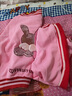 G.DUCKKIDS童裝女童春裝套裝兒童衣服女孩春秋季亮片兔子棒球服外套寶寶秋裝 粉色【紅袖亮片兔子款】 130 尺碼7~8歲【120-130cm】 曬單實拍圖
