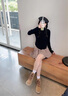 探巡馬丁靴女春季新款大黃靴女時(shí)尚短靴女百搭靴子女ins女鞋內(nèi)增高鞋 棕色內(nèi)增高 【柔軟牛皮】 37 曬單實(shí)拍圖