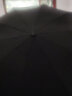 天堂 双人晴雨伞三折加大长柄粗杆黑胶防晒太阳伞遮阳伞76*10骨 碳黑 实拍图