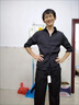 安初夏冰絲條紋短袖t恤男士休閑套裝夏季薄款衣服男裝潮流修身穿搭配 C006黑色套裝+送項(xiàng)鏈 XL 【推薦120-140斤】 曬單實(shí)拍圖