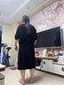 傾她冰絲針織開(kāi)衫女夏2025新款外搭薄款配披肩上衣寬松短款外套早秋 黑色 L建議120-130斤 曬單實(shí)拍圖
