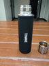 卡絲拉狄（Cathyladi）純鈦保溫杯大容量男士戶(hù)外隨行壺鈦合金水杯子帶蓋便攜生日禮物 【結晶款】雙杯蓋-保溫水壺 800ml 曬單實(shí)拍圖