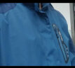 南极人户外冲锋衣男三合一冬季加绒保暖两件套抓绒内胆登山服冲锋衣裤 牛仔蓝（男） 3XL 实拍图