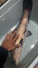 野營者魚竿手把套熱縮管防滑吸汗帶硅膠把手套熱縮套纏繞帶纏把帶 【紅色】直徑30mm長1m+剪刀 曬單實(shí)拍圖