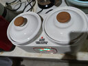 想禮優(yōu)陶瓷內膽電飯煲0涂層電飯鍋雙膽電燉鍋煮飯煲湯家用1-4人多功能雙控預約定時(shí)鴛鴦鍋3.6L 米白電飯煲【白瓷內膽+雙膽雙控+瀝水籃】 3.6L 曬單實(shí)拍圖