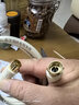 秋葉原（CHOSEAL）RF有線(xiàn)電視線(xiàn)高清數字閉路線(xiàn)射頻信號線(xiàn)英制螺紋F頭機頂盒電視墻面TV接口連接線(xiàn) 螺紋（9.5mm）轉直插端口電視閉路線(xiàn)QS225A 1米 曬單實(shí)拍圖