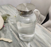 青蘋(píng)果耐熱冷水壺1.95升 可加熱茶水分離圍爐煮茶壺 大容量玻璃涼水壺  曬單實(shí)拍圖