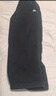 斯凱奇（Skechers）加絨褲2024年冬季蓄熱保溫加絨柔軟舒適針織 碳黑/0018 XL 曬單實(shí)拍圖