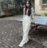 木林森洞洞鞋女款夏季外穿舒適休閑厚底包頭拖手術(shù)室厚底沙灘鞋 米黃色 37-38 曬單實(shí)拍圖
