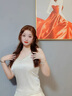 浪莎（LangSha）吊帶背心蕾絲高檔冰絲緞面吊帶背心女外搭外穿上衣女花邊打底衫女 白色【單件】 2XL碼(130-145斤) 曬單實拍圖