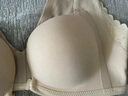 維密桃前扣內(nèi)衣女小胸聚攏無(wú)鋼圈夏季無(wú)痕文胸性感胸罩套裝 咖色【單文胸】 34/75-AB 曬單實(shí)拍圖