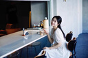 哥瑞美白色連衣裙子女2025新款夏季垂感法式初戀長裙氣質高級感小眾設計 杏色長裙 L 【體重111-120斤/高160-175cm】 曬單實拍圖