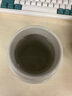 乾唐軒活瓷喝彩陶瓷杯帶蓋茶杯陶瓷咖啡杯杯子隨手杯單杯多彩釉色禮物女 白翠綠390ml 曬單實拍圖