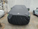 卡羅拉銳放車(chē)衣 適用于豐田卡羅拉銳放車(chē)衣全車(chē)罩 牛津布車(chē)罩 防雨防雪防曬防冰雹汽車(chē)衣全罩 黑色【棉絨內襯不傷車(chē)漆】 升級款牛津布帶標(下單備注車(chē)型年款) 曬單實(shí)拍圖