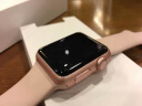 Apple/苹果 Watch Series 9 智能手表GPS款41毫米粉色铝金属表壳 亮粉色运动型表带M/L MR943CH/A 实拍图