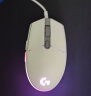 罗技（G） G102游戏鼠标有线机械RGB轻量化小手电竞宏编程吃鸡英雄联盟 102白色二代+雪花防滑贴 实拍图