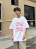 佐優(yōu)品白色t恤短袖男夏季薄款2025新款潮流美式高街寬松百搭情侶五分袖 白色 XL 曬單實(shí)拍圖